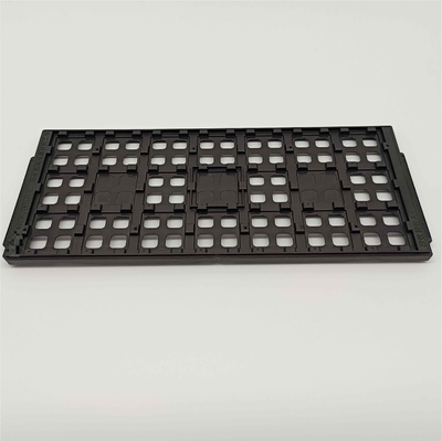 شراء 3 × 7 مصفوفة سوداء MPPO JEDEC صواني لصناعة التغليف IC online manufacture