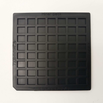 شراء أسود PC Material 2 بوصة Waffle Pack Chip Trays 7x8 56PCS مصفوفة online manufacture