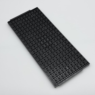 شراء الصفيحة القياسية المخصصة JEDEC الصفيحة المصفوفة مع حجم جيب 9.9 * 6 * 1.57mm الأسود ESD MPPO مواد الصفيحة online manufacture