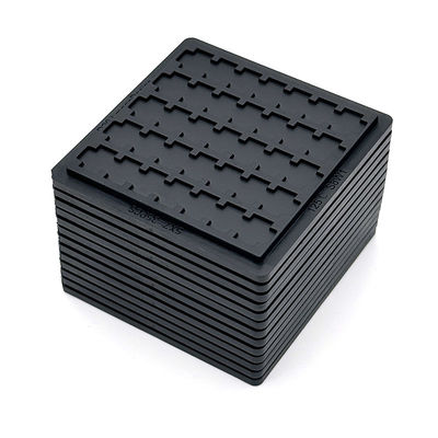 شراء Cavity Size of 6.71*3.90*0.66 Black Bare Die Tray for Performance online manufacture