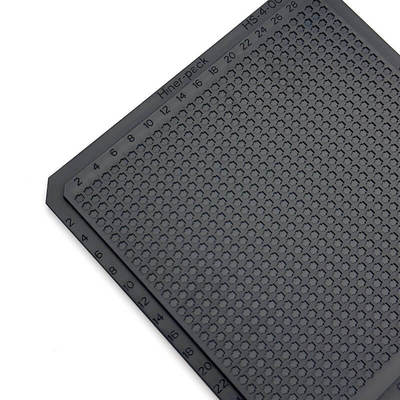 شراء Durable Carbon Reinforced Waffle Pack Tray with Flatness Less Than 0.3mm for Temperature 80°C~120°C online manufacture