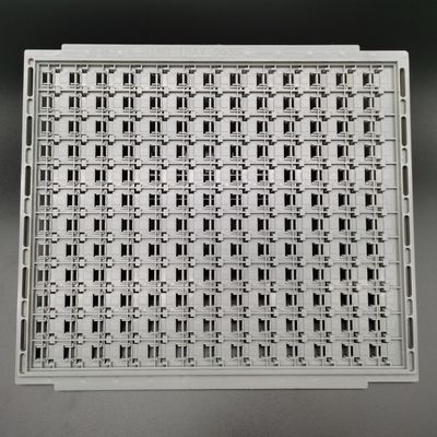شراء تحمل IC الأبيض ABS مكافحة ساكنة الصواني التي يعاد استخدامها شهادة ISO online manufacture
