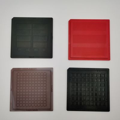 شراء علبة إلكترونية ESD ملونة مخصصة صواني صديقة للبيئة لأشباه الموصلات online manufacture