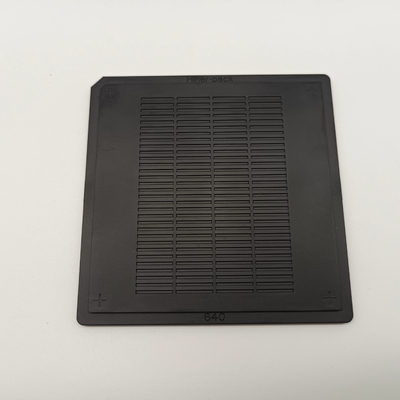 سعر جيد جهاز بصري أسود ESD Waffle Pack Tray ROHS معتمد من التسطيح 0.3 مم الانترنت