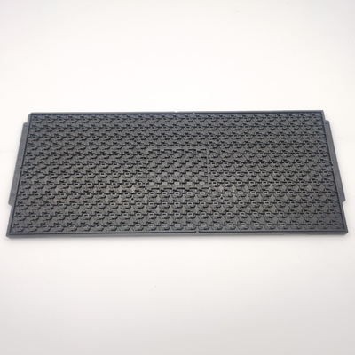 سعر جيد تعبئة IC Jedec IC Trays سطح مقاوم لون أسود 7.62mm ارتفاع الانترنت