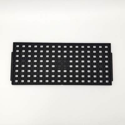 سعر جيد وعاء JEDEC الأسود للشريحة المعبأة BGA متوافقة مع مصفوفة التصميم القياسية 8x16=128PCS الانترنت