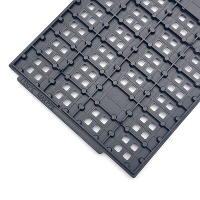 سعر جيد أجهزة حماية الشخصية ذات التجويف القابل للتخصيص JEDEC IC Trays مقاومة للحرارة لتغليف أشباه الموصلات الانترنت